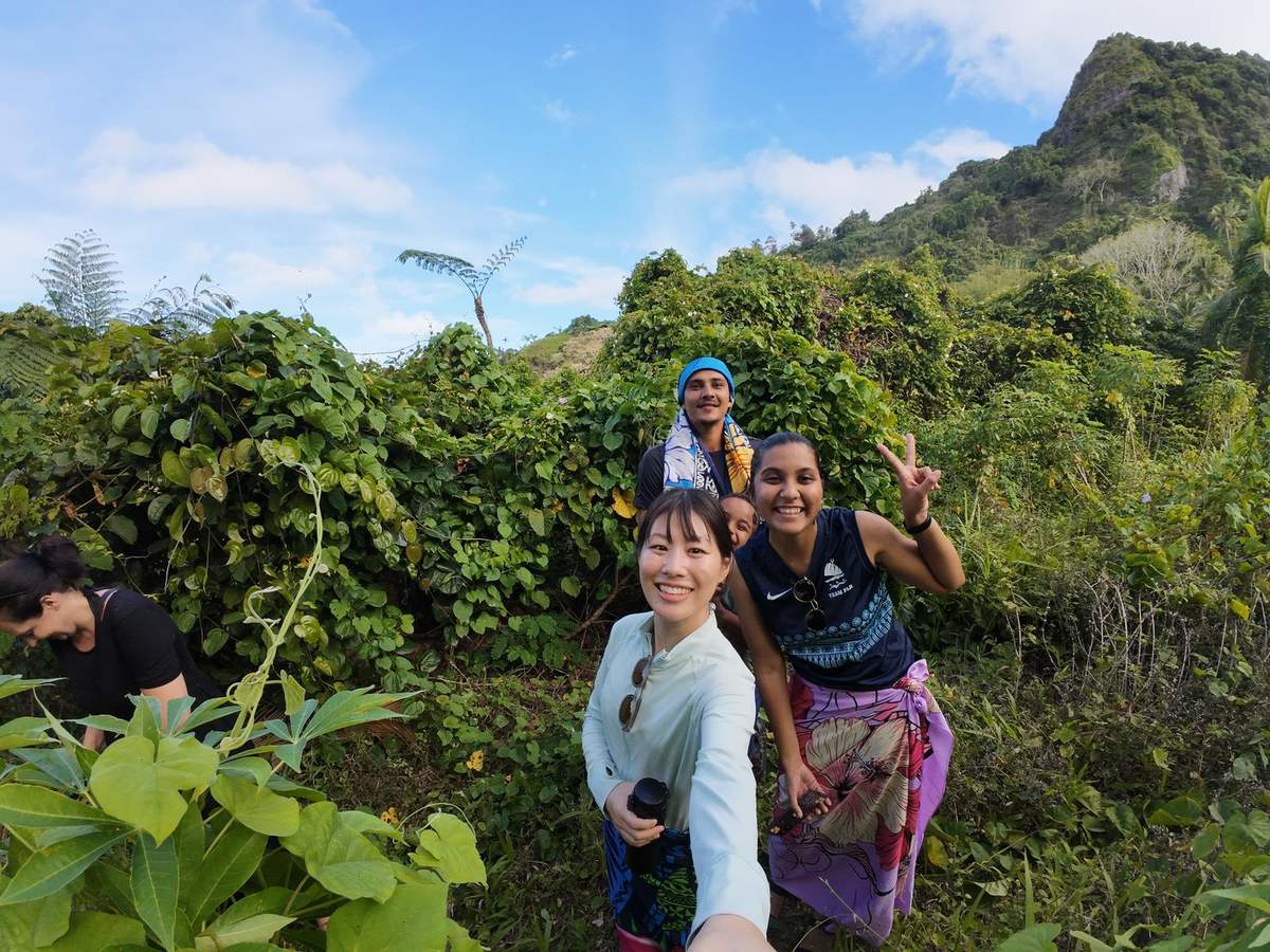 Scenic Ovalau mountain views